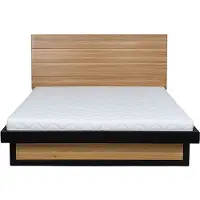 AEA Loft Betten Holzbett Lattenrost Doppelbett Eiche Bett Ehebett Massive Holz Möbel