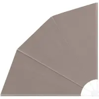 vidaXL Balkon Privacy Scherm 140 x 140 cm Polyester Taupe