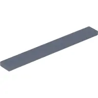 LEGO 1x8 tegels 4162 - 50 stuks, donkerblauwgrijs
