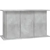 vidaXL Aquariumstandaard Betongrijs 101x41x58 cm Bewerkt hout