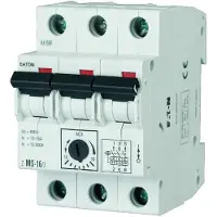Eaton motorbeveiligingsschakelaars 0,63-1A 3P Z-MS-1.0/3 - 248406