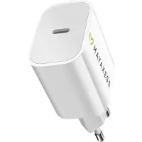 Avizar USB C Power Delivery 20W Netlader, Wit