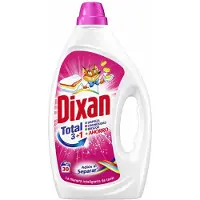 Dixan - Total 3+1 - Effective Cleaning Action - Vloeibaar Wasmiddel - 1,5L - 30 Wasbeurten