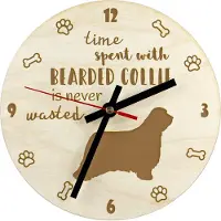 Art-Dog Klok – Bearded Collie