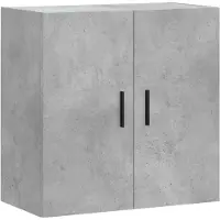 Syfax Wandkast 60x31x60 cm bewerkt hout betongrijs