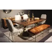AEA Esszimmer Set Esstisch 4x Stühle Sitzbank Modern Set Luxus Essgruppe