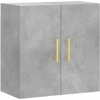 Syfax Wandkast 60x31x60 cm bewerkt hout betongrijs