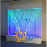 AEA Wände LED Moderne Trennwand Wasser Wasserwand Beleuchtete Wand Säulen 200x200