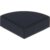 LEGO 1x1 tegels, ronde hoek 25269 - 100 stuks, zwart