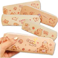Edibazzar | Etui voor trompet, set van 4 stuks, met kapibara-print