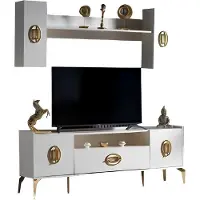 AEA Esszimmer Wohnwände Moderne TV-Ständer Wandregale Wohnzimmer Luxus TV-Möbel