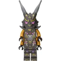 LEGO Minifiguur Ninjago, Kristallen Koning met harnas, dubbel lichaam, 4 (njo0766)