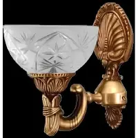 AEA Wandlampe Wandleuchten Art Wandleuchte Lüster Wand Lampen Glas Gold