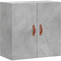 Syfax Wandkast 60x31x60 cm bewerkt hout betongrijs