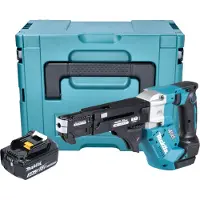 Makita DFR 552 F1J accu-magazijnschroevendraaier 18 V 25 - 55 mm borstelloos + 1x accu 3.0 Ah + Makpac - zonder oplader
