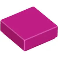 LEGO 1x1 tegels 3070 - 250 stuks, magenta