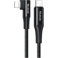 Mcdodo PD 36W USB-C naar iPhone oplaadkabel met snellaadfunctie. Snel oplader, snelle oplaadtechnologie, 1,2 meter lang, compatibel met iPhone