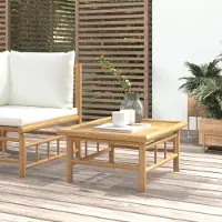 Prolenta Maison Exclusive - Tuintafel, 65x55x30 cm, bamboe