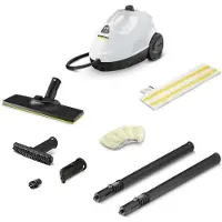 Kärcher Stoomreiniger SC 2 EasyFix, 1500 W, 3,2 bar, verwijdert 99,99% van virussen en bacteriën, EasyFix vloerzuiger