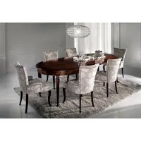 AEA Esstisch Garnitur Esszimmer Möbel Einrichtung Gruppe Tisch + 6 Stuhl Set 7tlg.