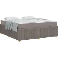 vidaXL Bedframe Taupe 180 x 200 cm Stof
