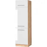 Vicco Fame-Line Koelkast ombouwkast – 60 cm Wit Hoogglans