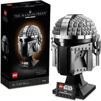 LEGO Star Wars, het hoofddeksel van The Mandalorian, modelbouwsset voor verzamelaars, decoratie voor volwassenen, modelnummer 75328