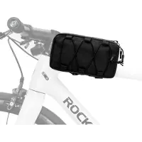 RockBros Fietsframezak, bovenbuiszak, 1 liter, fietstas voor racefietsen en mountainbikes, zwart