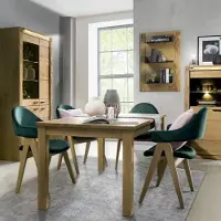AEA Esszimmer Modern Set Esstisch + 4x Stühle Designer s Einrichtung