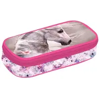 Oxybag schoolpennenetui, comfort, enkelvoudig compartiment, paard, romantisch design