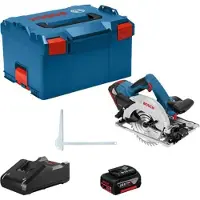 Bosch Professional GKS 18V-57 G accuslagschroefmachine, 18V, 2 x 4,0Ah accu's, GAL 18V-40 oplader, L-BOXX