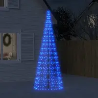 Prolenta Maison Exclusive - LED kerstboom, 550 LED's, blauw, 300 cm
