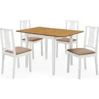 Prolenta Maison Exclusive - Eetset voor 5 personen, MDF, wit
