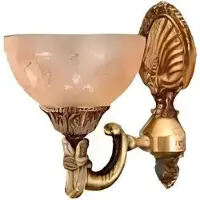 AEA Lampen Wandlampe Wandleuchten Art Wandleuchte Lüster Wand Gold Glas