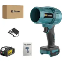OEM Accu-aangedreven elektrische blazer, 1500W vermogen, maximale windsnelheid van 200 m/s, 1 batterij