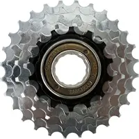 Sunrace freewheel 6 speed 14-28t zink in doosje