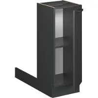 Vicco Fame-Line Keukeneiland – 30 cm zonder werkblad Donkergrijs