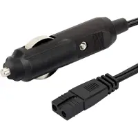 Bumper Koelbox 12V voedingskabel voor o.a. Dometic/Waeco (CoolFun, MobiCool, TropiCool, Jetcool en Selap) en Gio'Style koelboxen - 2 meter