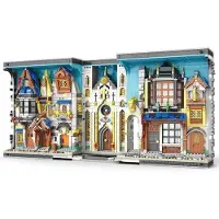 ReoBrix 66026 Middeleeuwse Bazaar, constructieblokken, gebouw, 2922 onderdelen, vanaf 14 jaar