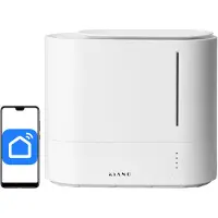 Kiano Gaia Slimme Luchtbevochtiger – WiFi – App-bediening (Smart Life/Tuya) – 2,2L Reservoir – Voor ruimtes tot 30 m² – Wit