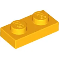 LEGO 3023 Helder oranje, 50 kusu