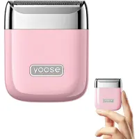 Yoose Nano elektrische ontharingsapparaat voor dames, geschikt voor nat en droog gebruik, IPX7 waterdicht, USB-C, roze