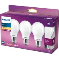 Philips Ledlamp Peertje - D6cm - Warm Wit - E27 - 7w - 3 Stuks