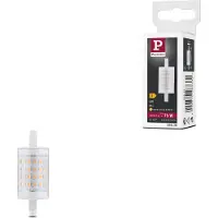 Paulmann 28838 LED-lamp Energielabel E (A - G) R7s Staaf 9 W Warmwit (Ø x h) 28 mm x 78 mm 1 stuk(s)