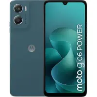 Motorola Moto G06, 6,88 inch, Dual SIM, Android 15, USB Type-C, 4 GB RAM, 64 GB opslag, 7000 mAh batterij, blauw