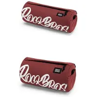 RockBros fietstas, afneembare, multifunctionele stuurzak, polyester, geschikt voor mountainbikes, 2L en 3,6L, klei-rood