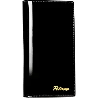 Peterson Serie - Groot Leren Damesportemonnee - Zwart - Magneetsluiting - RFID Bescherming