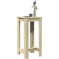 Prolenta Maison Exclusive - Barkruk van Sonoma-eikenhout, 51x50x103,5 cm, gemaakt van houtvezel