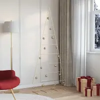 Prolenta Maison Exclusive - Metalen kerstboom KUOPIO, 210 cm, gepoedercoat staal
