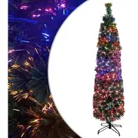 Syfax Kunstkerstboom met standaard smal 240 cm glasvezel